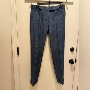 Lightweight denim slacks